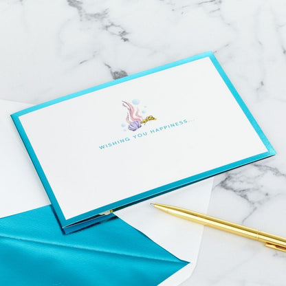 3D Kort Signature Lilla Sjöjungfrun