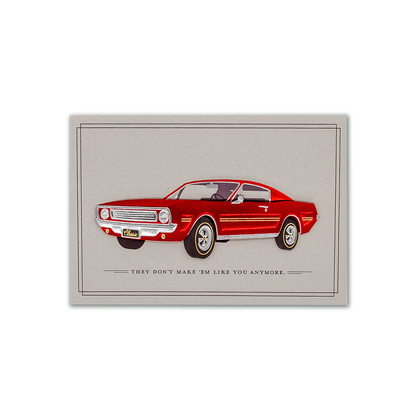 3D Kort - Classic Car